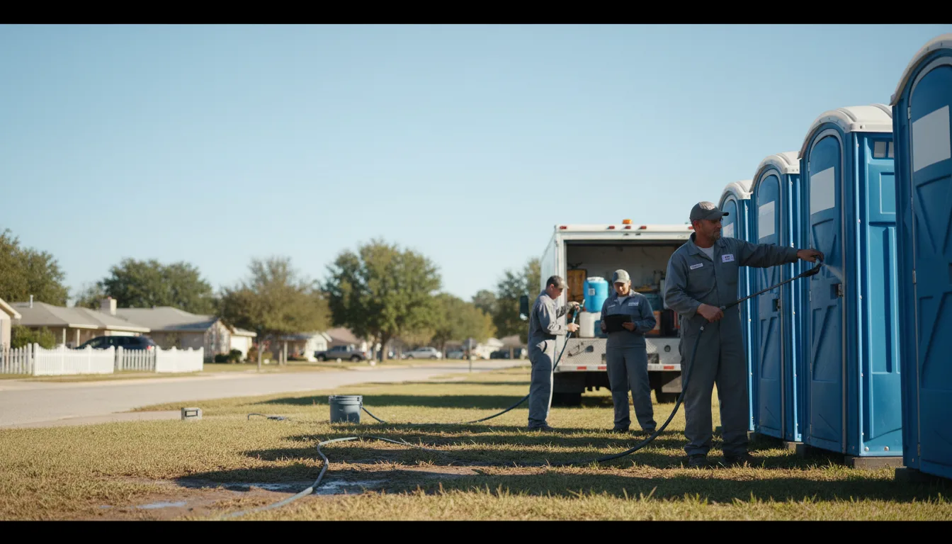 Long-Term Portable Toilet Rental in Clayton, WI near me